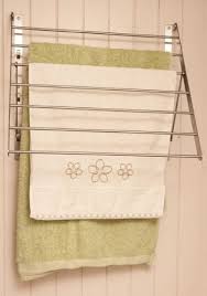 Ikea flang black rack hanger with 4 silver round knobs. Ikea Wall Mount Clothes Drying Rack 60cm Stainless Steel Foldable Laundry Hanger Grundtal By Ikea Shop Online For Homeware In The United Arab Emirates