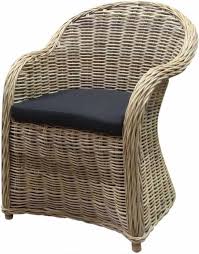 roma dining tuinstoel naturel rotan suntech kussen muebles ratan muebles numansdorp