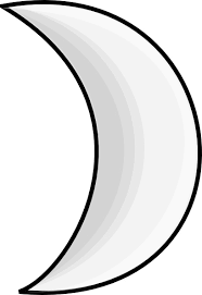 Here is the crescent moon drawing is explained with a total of 6 steps. Moon Crescent Clip Art Free Vector In Open Office Drawing Svg Svg Vector Illustration Graphic Art Design Format Format For Free Download 52 90kb
