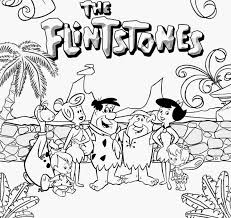 Flintstones Coloring Pages Cartoon Coloring Pages Coloring Pages Coloring Pages For Kids