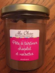 Pate A Tartiner Chocolat Et Noisettes Alex Olivier 300 G