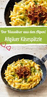 Selbst Gemachte Allgauer Kasespatzle Rezept Rezepte Fleischlose Gerichte Einfache Gerichte