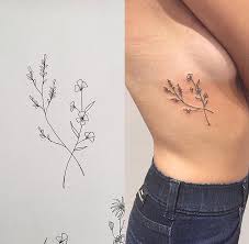 Pinterest Claire Elizabeth Flowertattooonribs Sideboobtattoo Smalltattoosonribs Flowertattoos Ribtattoosforwo Tatoeage Ideeen Tatoeage Inspiratie Tatoeage