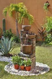 How To Prepare Decorative Gardens With White Pebbles Our Thread In 2020 Small Garden Design Garden Landscape Design Water Features In The Garden