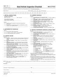 Template Used Car Appraisal Form Blog Otomotif Keren