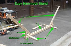 Hammock Stand Using 2x4 S Diy Hammock Hammock Stand Diy Hammock Stand