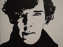 Bbc Sherlock Ii Painting By Bosshossbones Silhouette Art Sherlock Art Silhouette Painting