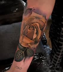 The full rose across the back of the hand here is not quite down to the knuckles. Feed Your Ink Addiction With 50 Of The Most Beautiful Rose Tattoo Designs For Men And Women Kickass Things