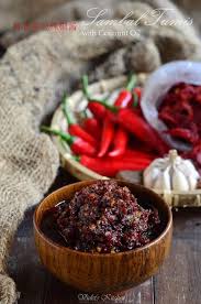 violet s kitchen 紫羅蘭的爱心厨房 椰香叁巴辣椒酱sambal tumis with coconut oil food and drink sambal asian recipes