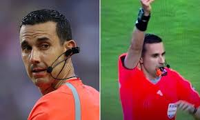 Bizarre moment referee tries to show a red card at Club World Cup and pulls  out something very different
