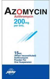 It can be taken by mouth or intravenously with doses once per day. Azomycin 200mg Suspension 15ml 115010310