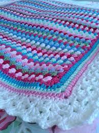Ravelry Peanut S Cath Kidston Inspired Baby Granny Stripe Blanket Granny Stripe Blanket Cath Kidston Crochet Crochet Edging