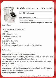 Madeleines Coeur Choco Recette Companion Moulinex Recette Cuisine Companion Recette Compagnon