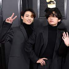 V played a key role in helping the golden maknae break away from his shyness. Bts Members Taehyung And Jungkook Shared Their First Taekook Selfie In Three Years Teen Vogue