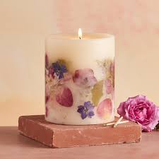 There are different ways to press the. Pressed Petals Scented Candle Dried Flower Candles Scented Candles Candles