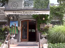 Its weekend brunch, which runs until 2:30 pm, is quite popular among locals, especially for its garden patio in the summer and lounge fireplace in the winter. Tabard Inn Washington D C Terrismith97 Flickr