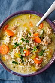 Ground Turkey And Rice Soup Recipe Easy Ground Turkey Soup Recipe Turkey Soup Recipe Ground Turkey Recipes Healthy Healthy Turkey Recipes