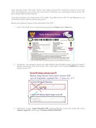 Letak nomor/kode kartu program keluarga harapan (pkh). Kartu Indonesia Pintar