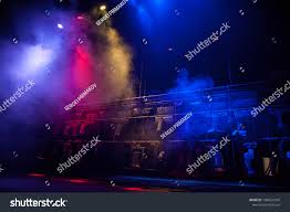 Light Effects On Stage Created Theatrical The Arts Stock Image 1386521597
