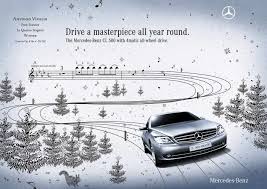 Mercedes Benz Four Seasons 2 Car Advertising Design Ads Creative Brand Advertising