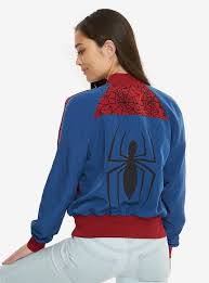 Marvel Spider Man Satin Bomber Jacket Satin Bomber Jacket Marvel Shirt Bomber Jacket