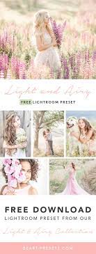 It includes 10 different presets that professionally adjust light defects. Free Light Airy Lightroom Preset