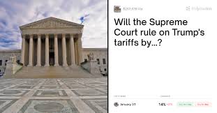 Will the Supreme Court rule on Trump's tariffs by...? Pre... | Polymarket