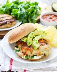 Looking for the best chicken burger recipe? Green Chile Grilled Chicken Burgers Tex Mex Flavor Wellplated Com