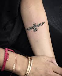 36 Wrist Eagle Tattoo On Hand