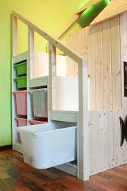 Ikea Kura With Hacked Trofast Steps Kinder Zimmer Mobel Laden Trofast Regal