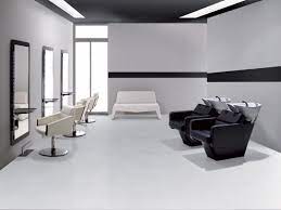 Ambiance Salon Chopper Bac Lavage Standard Fauteuil De Coiffeur Miroir Coiffeur Canape Attente