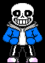 Pixilart - Undertale Sans (Battle) By AmazinG