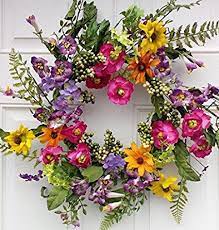 Check spelling or type a new query. Elegant Windsor Gardens Floral Wreath Handmade Artificial Silk Hydrangeas Ranunculus Rudbeckia Wild Flow Silk Hydrangeas Wild Flower Wreath Seasonal Decor Fall