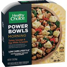 Quickly calculate your calories, macros, and even micros for. Healthy Choice Power Bowls Turkey Sausage Egg Scramble Breakfast Frozen Meals 7 2 Oz Walmart Com Walmart Com