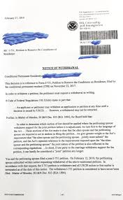 By using jobhero's vast selection of cover letter. I 864 Withdrawal Letter Sent Pending I 751 And Divorce Page 2 Removing Conditions On Residency General Discussion Visajourney