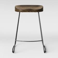 How tall are metal bar stools on amazon? Hull Low Back Wood Metal Counter Height Barstool Threshold Target