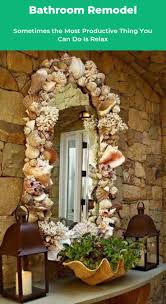 Bathroom Diy Decor Signs Bathroomreno Bathroommirror Creations Avec Des Coquillages Deco Coquillage Decor Interieur Elegant