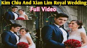 Kim chiu has a special birthday message for xian lim's mom. Kim Chiu At Xian Lim Royal Wedding Full Video Trending Video Entertainment News Ph Youtube