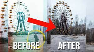 One person was killed immediately and a second died in hospital soon after as a result of injuries received. Chernobyl Before And After The Disaster Youtube