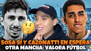 SPORTING CRISTAL: CAZONATTI A ESPERA DE COMPRA