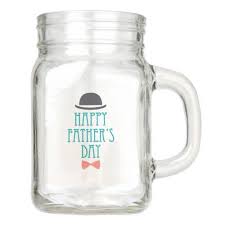 Happy Father S Day Hat Bow Tie Mason Jar Zazzle Com Happy Fathers Day Happy Father Diy Father S Day Gifts