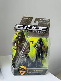 Gi joe rise of cobra cast snake eyes. G I Joe The Rise Of Cobra Snake Eyes Paris Pursuit Original Toys Games Action Figures Collectibles On Carousell