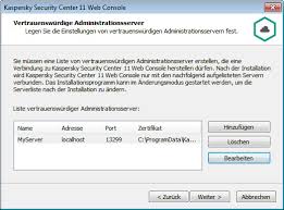 Zertifikate Fur Vertrauenswurdige Administrationsserver Angeben