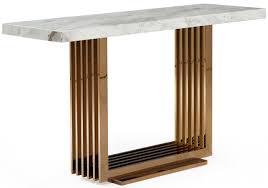 Fabrizio White Top Marble Console Table Marble Console Table Art Deco Console Table Console Furniture