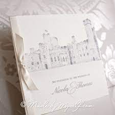 Peckforton Castle Pocketfold Wedding Invitation Includes Rsvp Guest Information Pocket Fold Wedding Invitations Castle Wedding Invitations Wedding Invitations