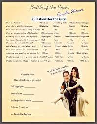 Along the way teams will have to answer questions . Pin On Bridal Shower Ideas