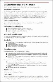 Styling and garment presentation are your specialties. Visual Merchandising Resume Sample Resignation Letter