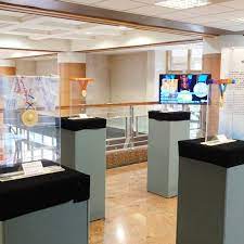 奧運場館特展在建國科大點燃校慶運動會聖火