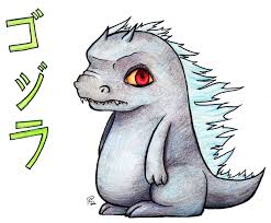 Godzilla Chibi Buscar Con Google Seni