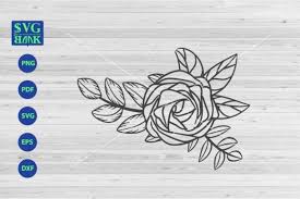 Browse svg vectors about flower term. Flower Silhouette Graphic By Svgbank Creative Fabrica